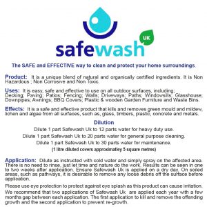 Safewash Super Concentrate Commercial Use 5L